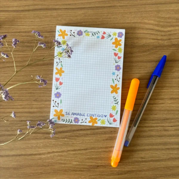Notepad Flores