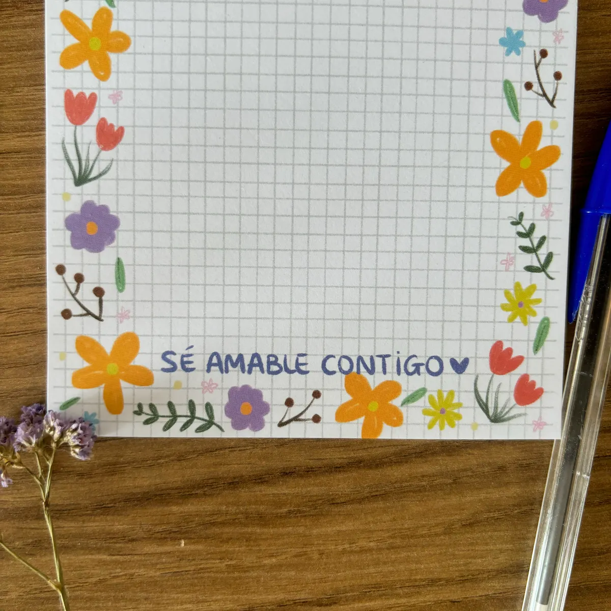 Notepad Flores - Imagen 2