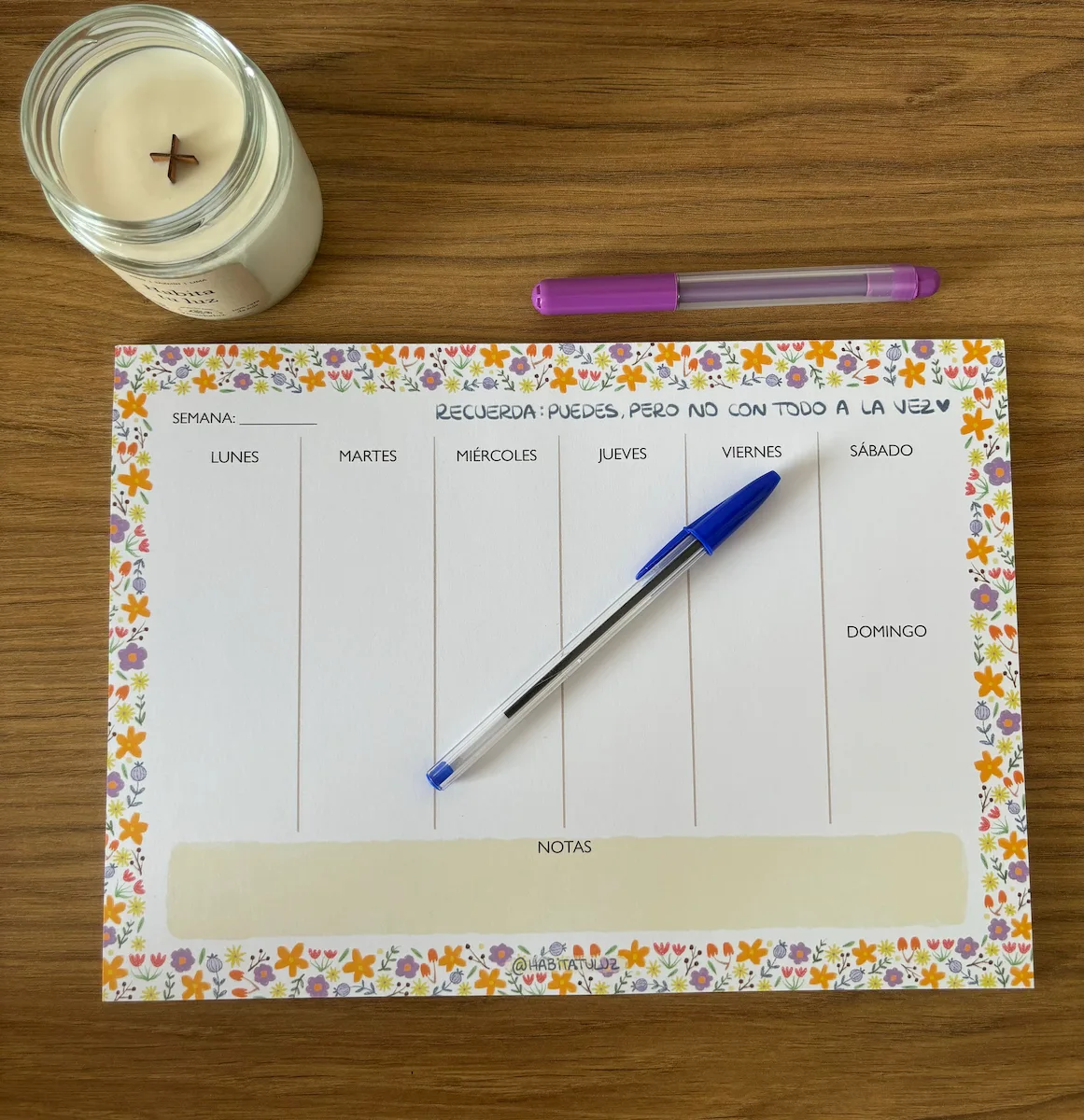 Weekly Planner