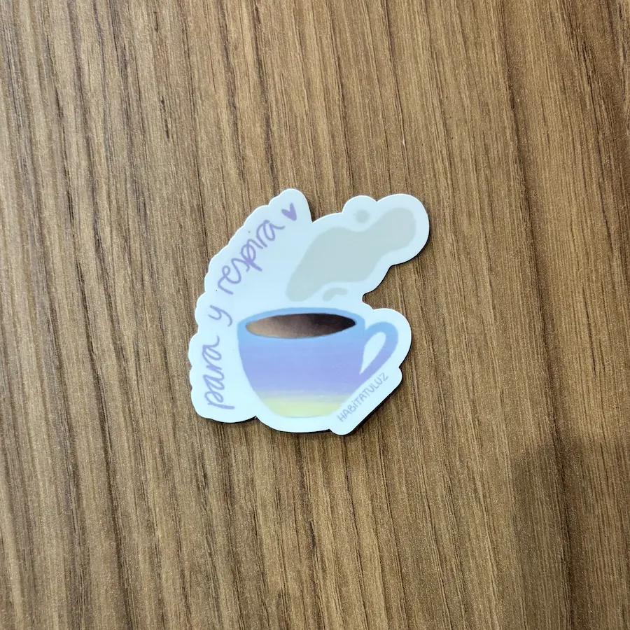 Sticker Para y Respira - Imagen 2