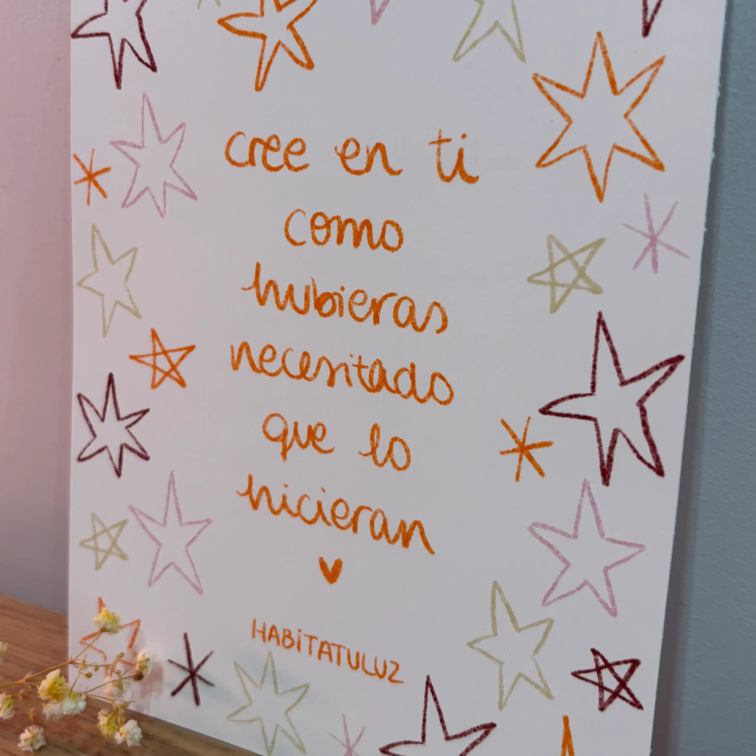 Lámina Cree en ti - Imagen 2