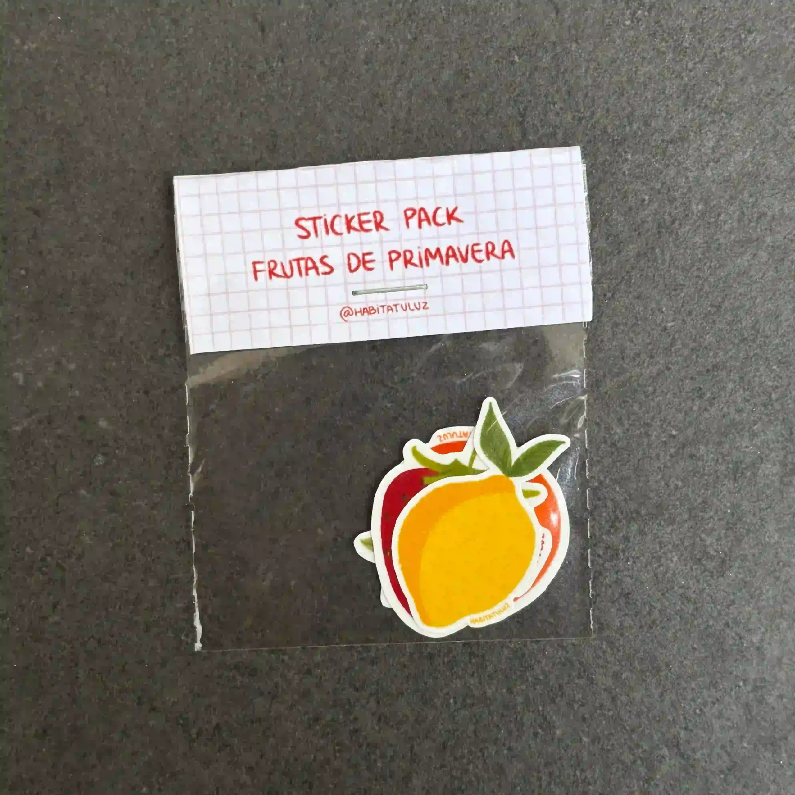 Pack stickers frutas - Imagen 2